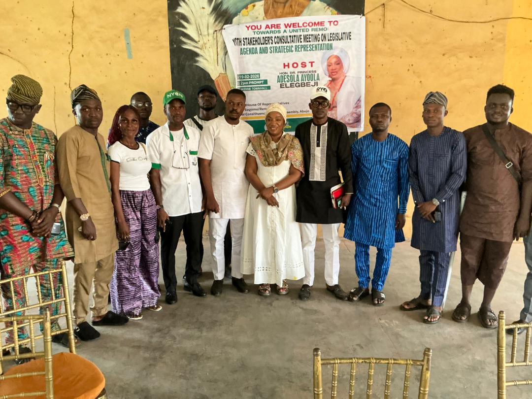 Elegbeji Holds Youth Stakeholders Consultative Meeting On Legislative Agenda And Strategic Representation