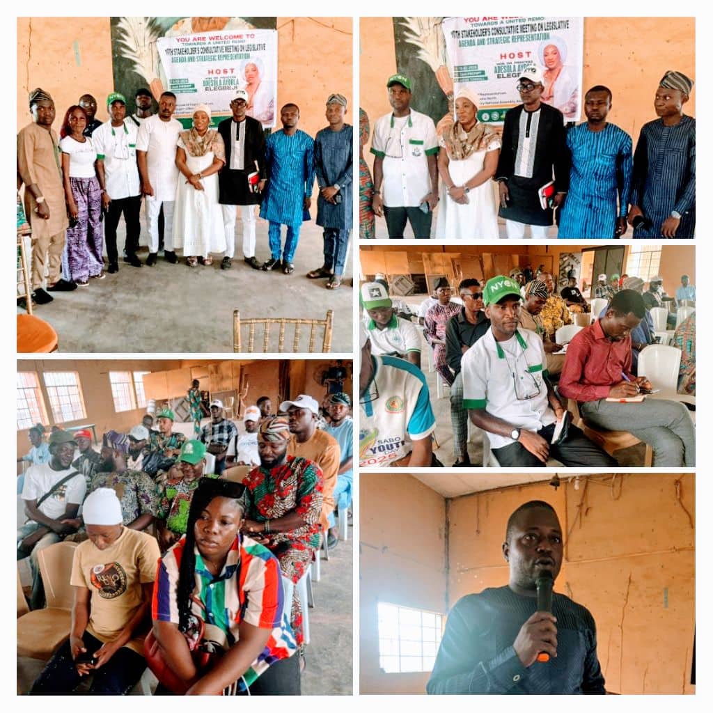 Elegbeji Holds Youth Stakeholders Consultative Meeting On Legislative Agenda And Strategic Representation