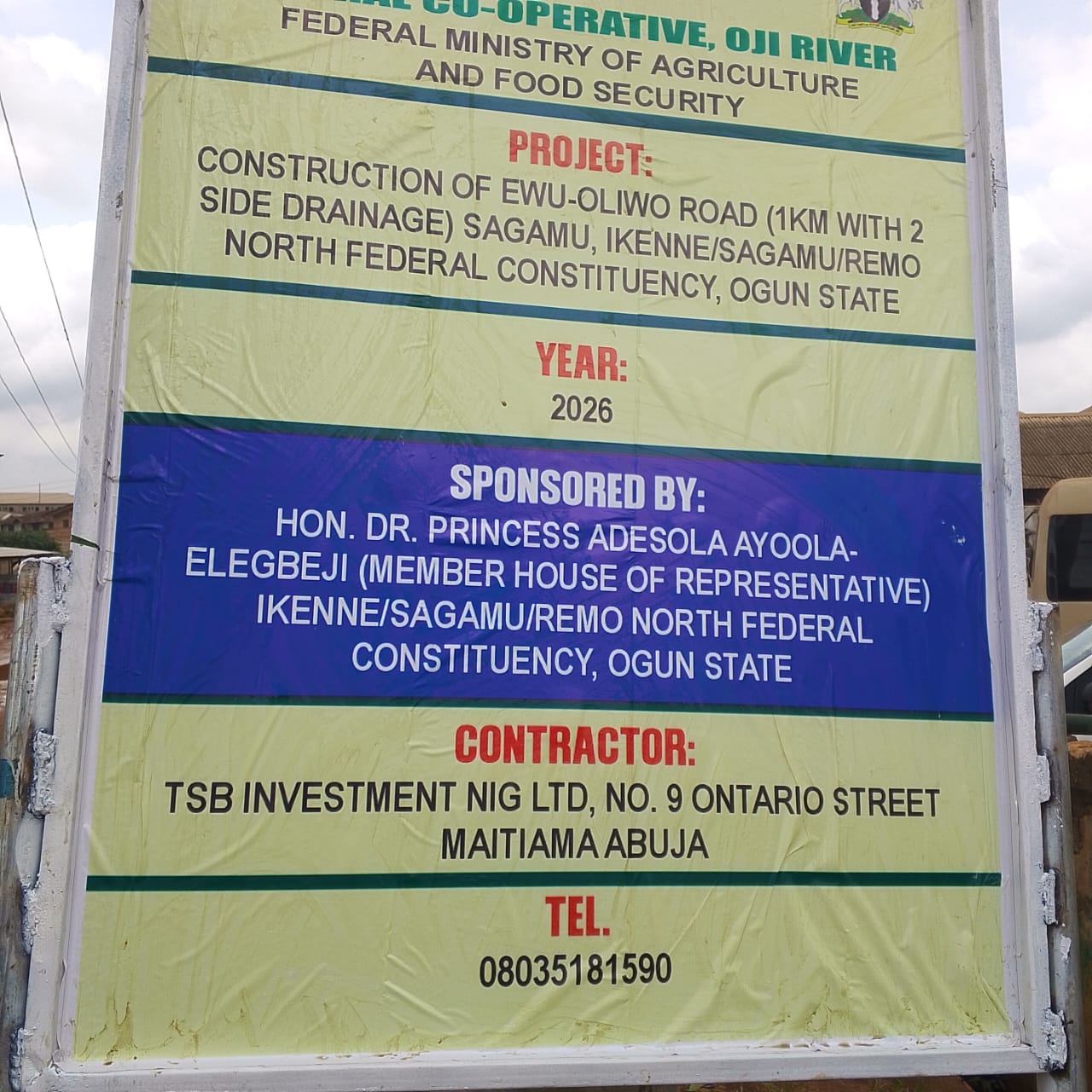 Delivering Results: Elegbeji Flags Off Ewu-Oluwo Road Project in Sagamu