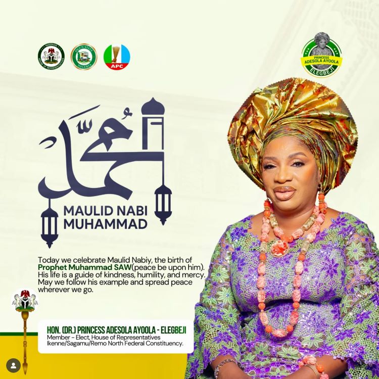 Eid-ul-Mawlid Message to Remo Muslim Community